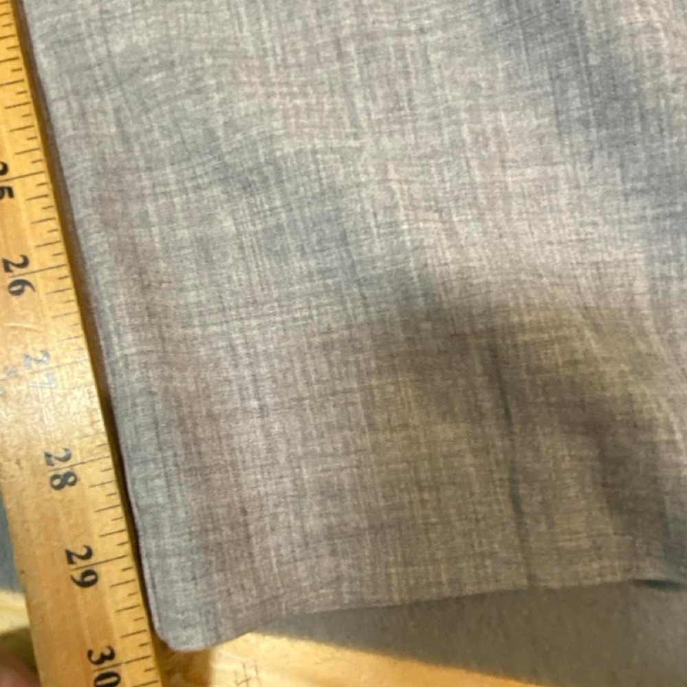 Nine West Women's size 16 Bootcut Heather Gray mid rise slacks pants - Picture 4 of 8